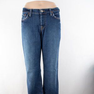 Lucky Brand Easy Rider Bootcut 8 (27 X 30) Women's Denim Jeans Button Fly